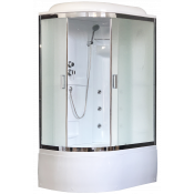 Душевая кабина Royal Bath BK RB 8120BK2-M-CH (матовое) правая